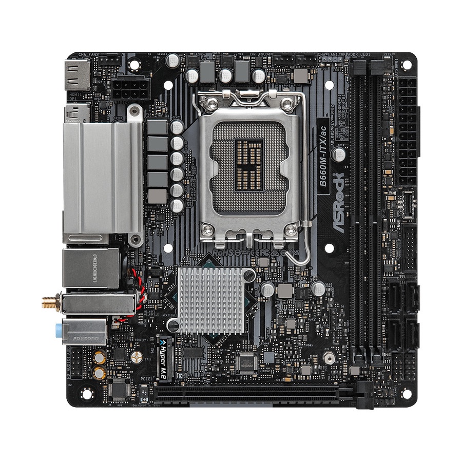 ASRock B660M-ITX/ac (LGA1700, B660, DDR4, USB3.2, SATA3)