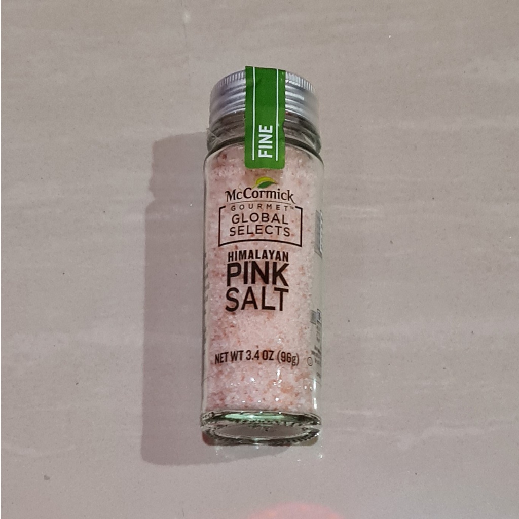 McCormick Gourmet Global Selects Himalayan Pink Salt Fine Crystals 96 Gram