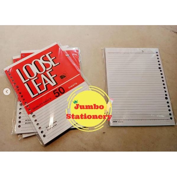 Refill Loose Leaf Joyko A5 50 Lembar