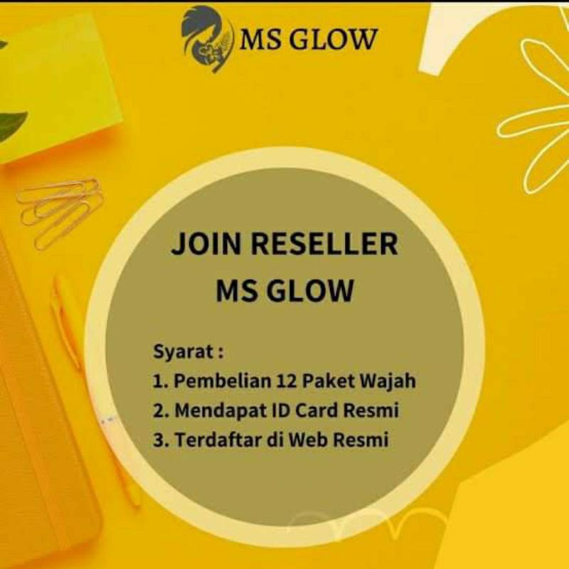 JOIN RESELLER RESMI MS GLOW