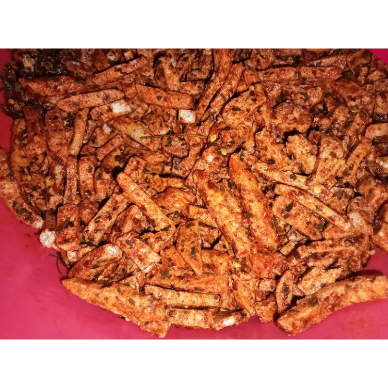 

Basreng Kering Pedas Daun Jeruk Original