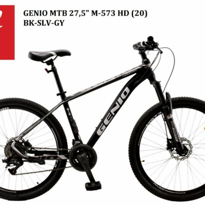 SEPEDA GUNUNG - GENIO M-573 HD - 27,5" INCH - 27 SPEED - ALLOY FRAME