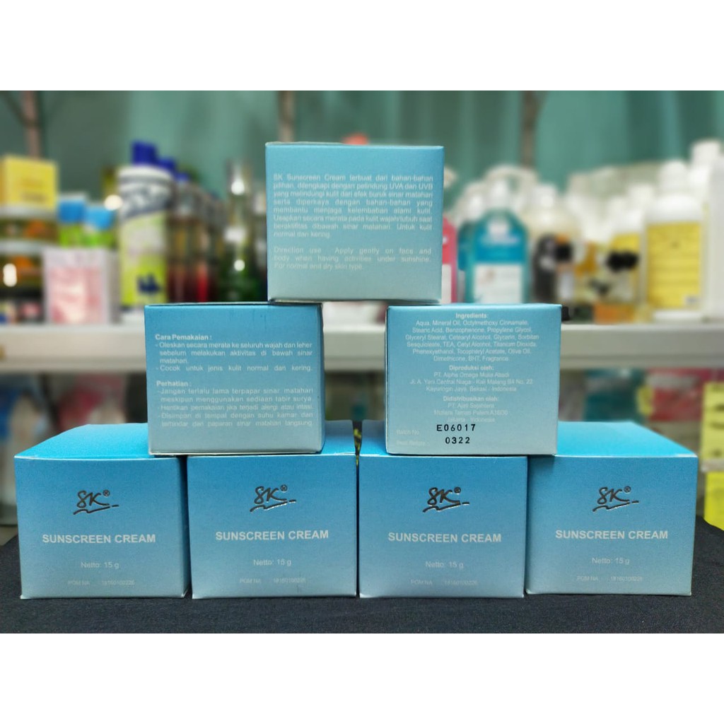 sunscreen ceam Dr. Supijati K (SK) 15 gr