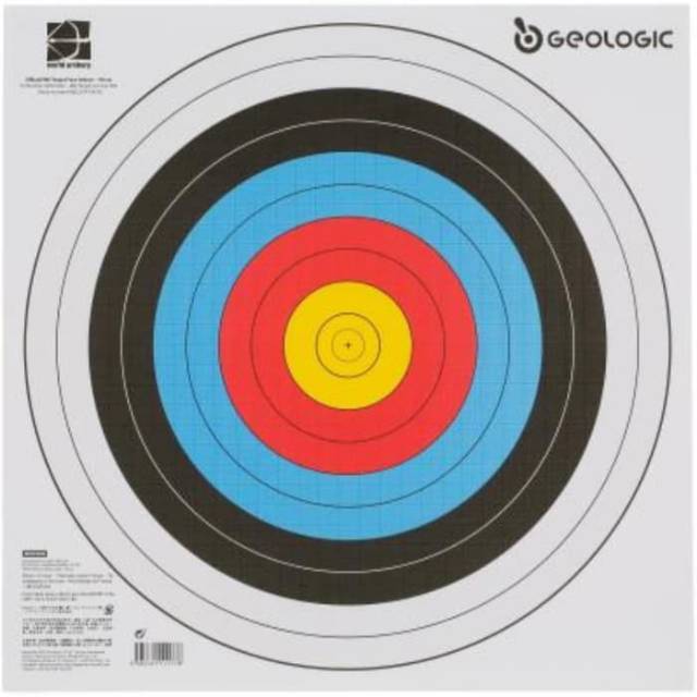 Target panahan geologic 40x40 archery target panah