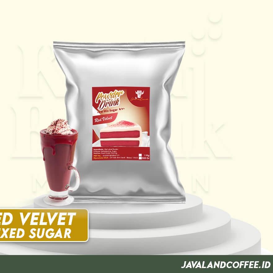 

10.10 FLASH SALE Bubuk Minuman Red Velvet Mix Sugar 1Kg 