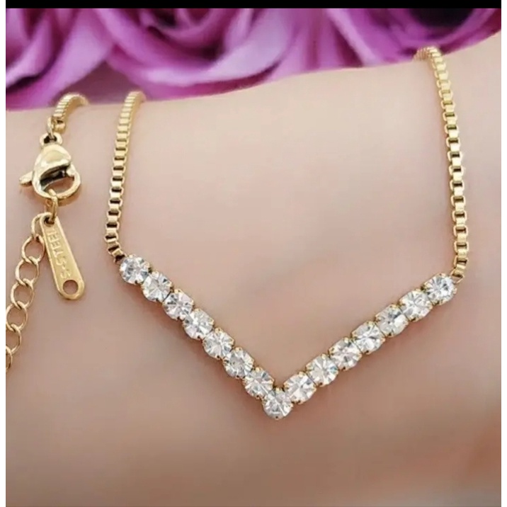 [vira] terlaris kalung fuji titanium import