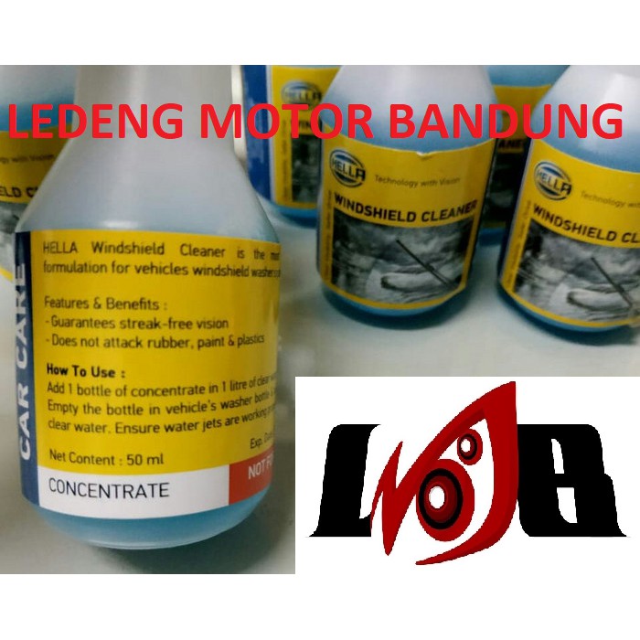 Hella WindShield Cleaner Car Care Refill Cairan Pembersih Air Wiper Mobil
