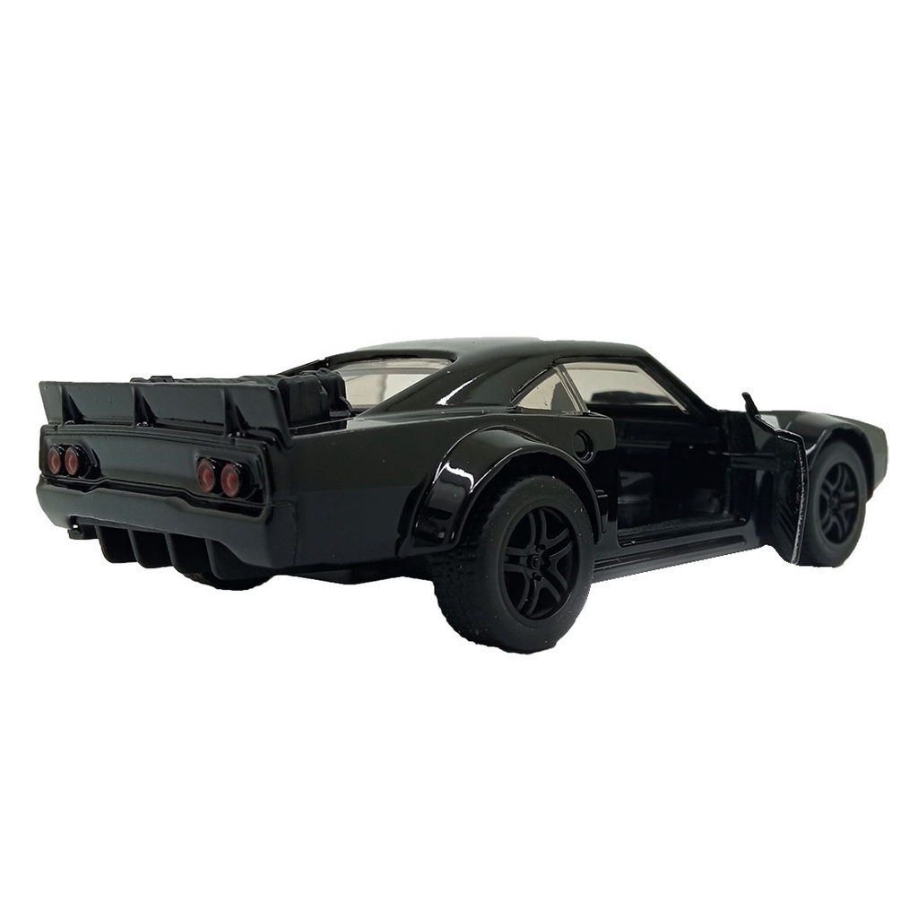 Toy Addict Ice Charg3r Classic Car Hitam Diecast Mainan Mobil Klasik