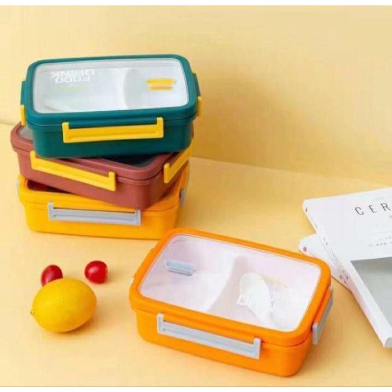 TEMPAT MAKAN / LUNCH BOX / KOTAK MAKAN 1100ML BEAUTIFUL LIFE / FOOD &amp; DRINK 2 SKAT BPA FREE