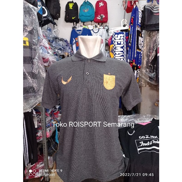 POLO KAOS BAJU PSIS SEMARANG ABU