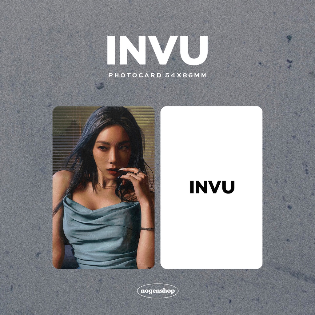 PHOTOCARD PC SNSD GIRLS' GENERATION TAEYEON INVU