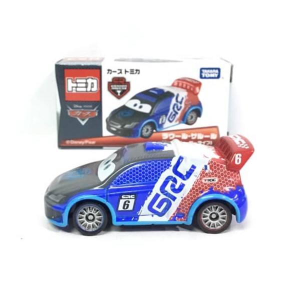 Tomica Disney Cars Raoul Caroule Carbon Racers