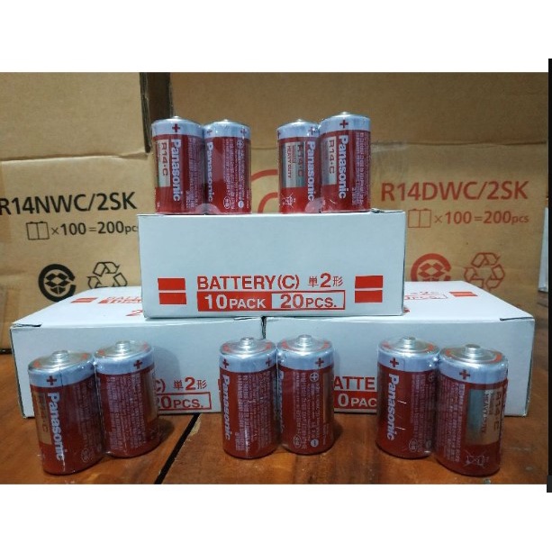 Jual Baterai PANASONIC Tipe C ORIGINAL 1.5V Original | Shopee Indonesia