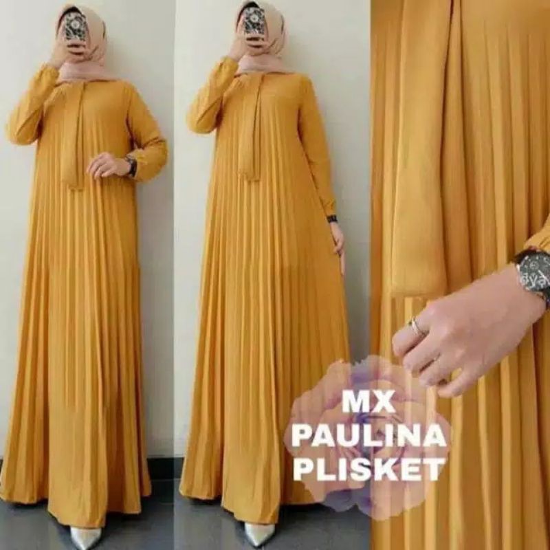 Gamis Plisket Dewasa Gamis Plisket Jumbo Gamis Plisket Busui