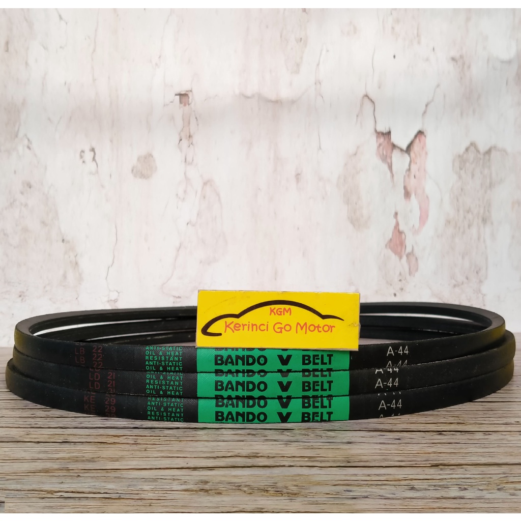 BANDO VAN BELT A-44 V BELT TALI KIPAS A44 FAN BELT VANBELT POLOS A-44