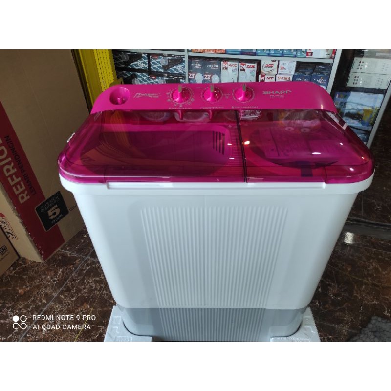 MESIN CUCI SHARP 2 TABUNG 7.5 NT