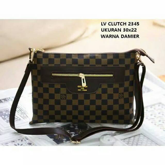TAS LV CLUTCH Barang ORI