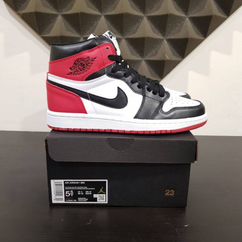 black toe high jordan 1