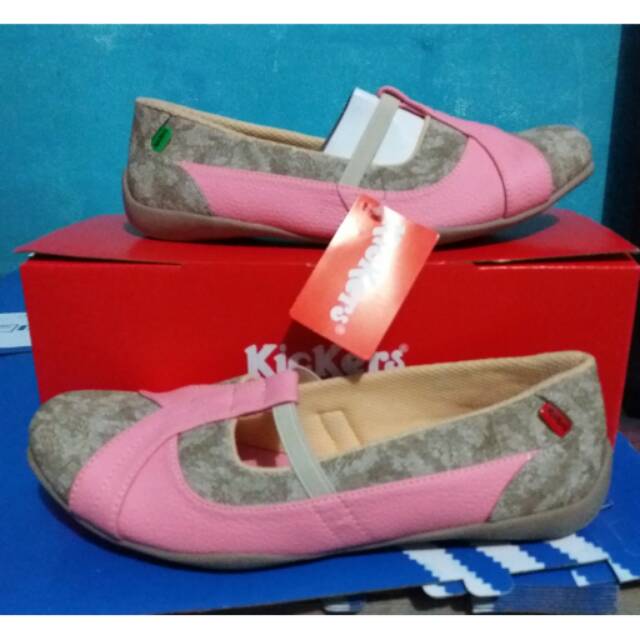 Sepatu Kickers Cewek/kickers Wanita/Kickers slip on