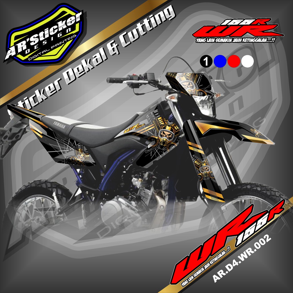 Decal WR 155 Full Body , Stiker Dekal WR 155 Full Body (Kode 002)