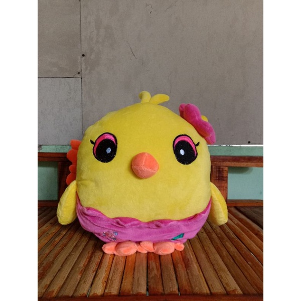 Boneka Bantal ayam Love  mainan lucu imut dan halus ukura 40cm