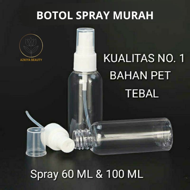 Botol Spray Plastik 100 ml 60 ml Semprot Spray 60ml 100ml Murah Tebal