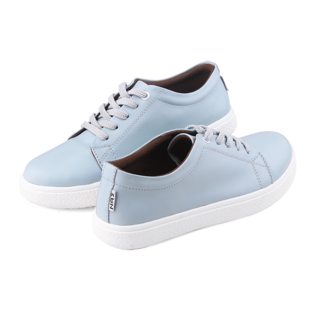 Dyla Mint | Sepatu Sneakers Wanita Casual Polos Original Putih Cewek Ori Footwear | FORIND Nazreal