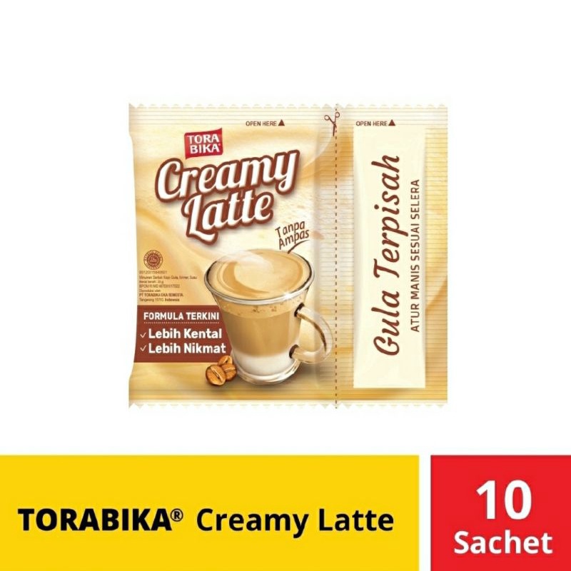 Gratis Sendok Torabika Creamy Latte isi 10 pcs