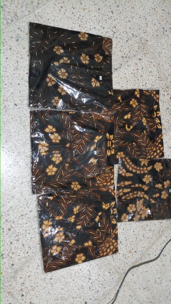 Kemeja Batik Pria Lengan Panjang Murah Seragam M L Xl Xxl