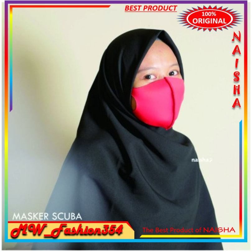 Masker Scuba Tebal Polos Hijab Pria Wanita MW_Fashion354
