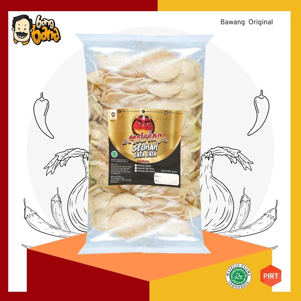 Keripik Moring Molring Molreng Seuhahlatalata Cimol Goreng 500 Gram