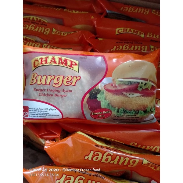 

burger Cham ukuran 315