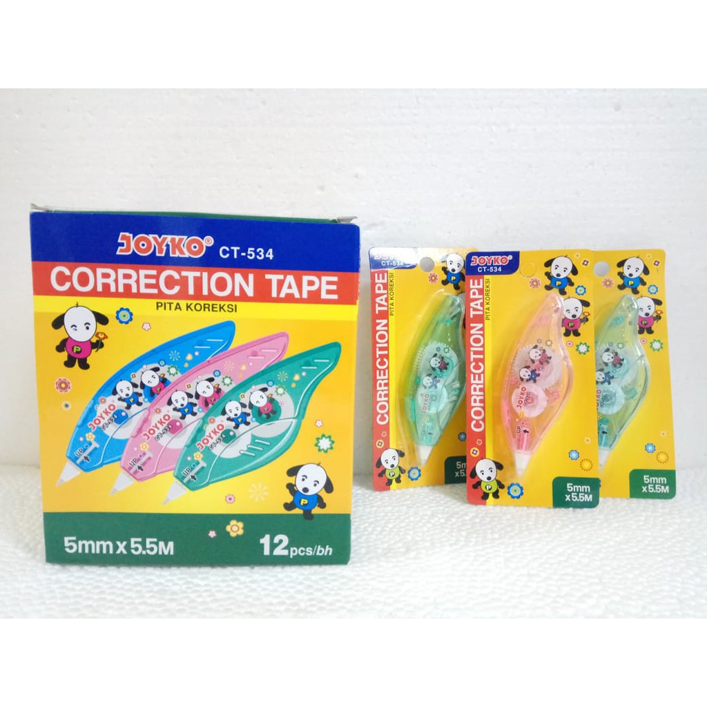 

Tipex / Correction Tape Roll Joyko CT534 (PCS)