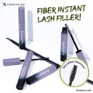 ⭐BAGUS⭐ SOMETHINC HANGOVER Voluminous Fiber Lash Sumgeproof Mascara Waterproof | Maskara