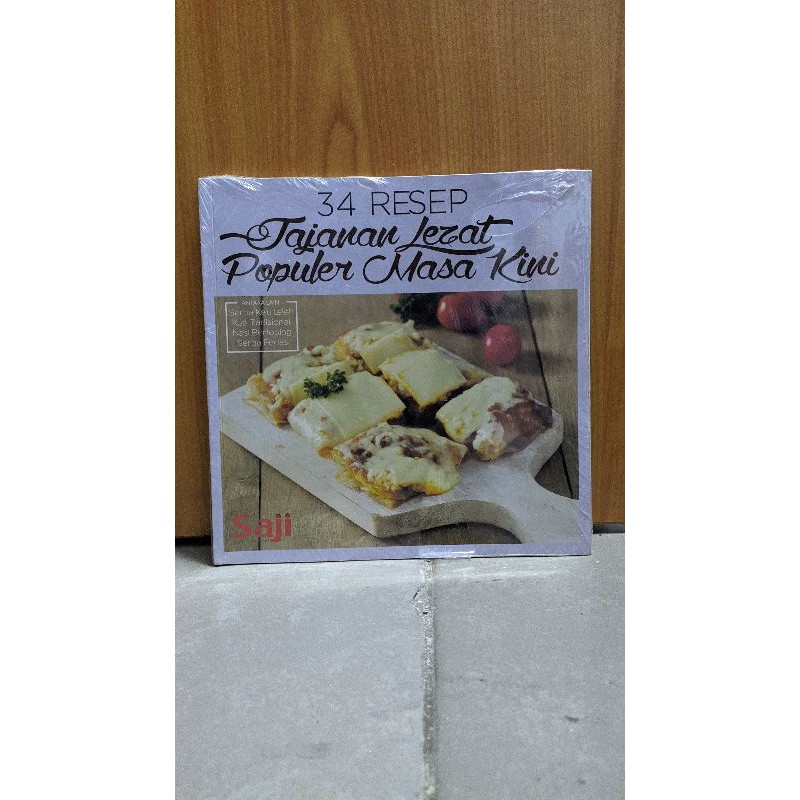 34 RESEP JAJANAN LEZAT POPULER MASA KINI / BUKU RESEP MASAKAN / BUKU RESEP KUE / BUKU RESEP MURAH