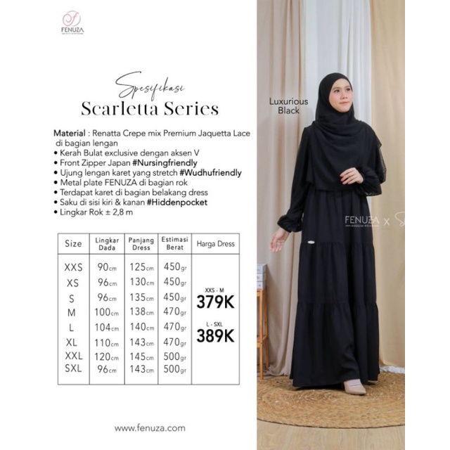 Scarletta Gamis by Fenuza