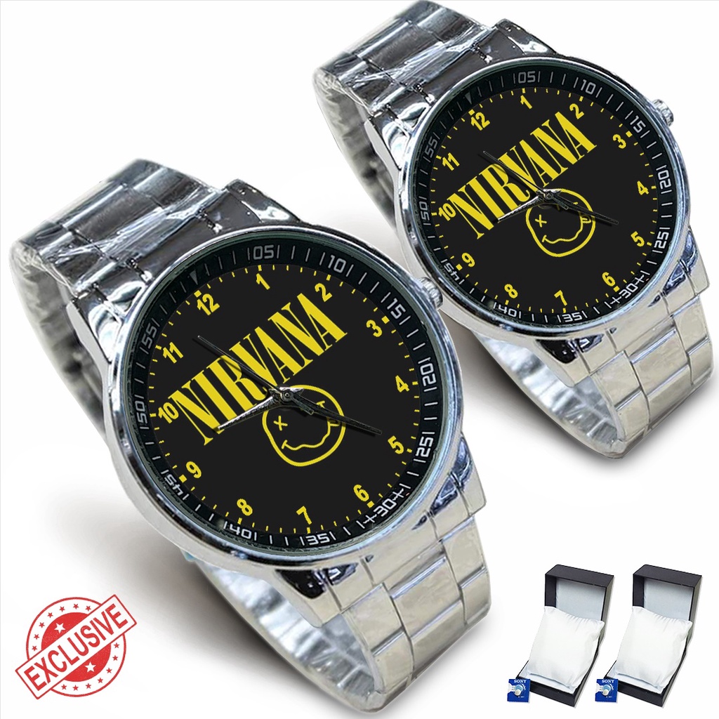 Jam Tangan Rantai Couple NIRVANA (Awesome)