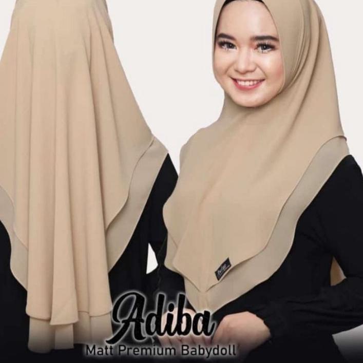 Kerudung adiba / ori awliya collection / kerudung ceruty premium / grosir jilbab