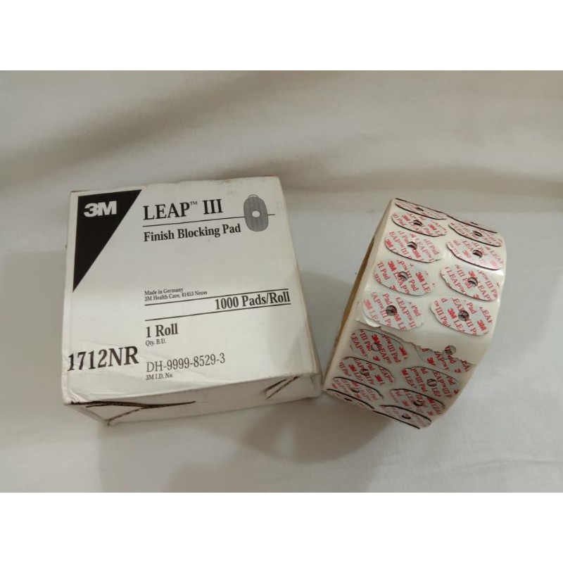 

double tipe 3 M 1712NR finishing blocking pad isi 1000pcs/optik/ready/