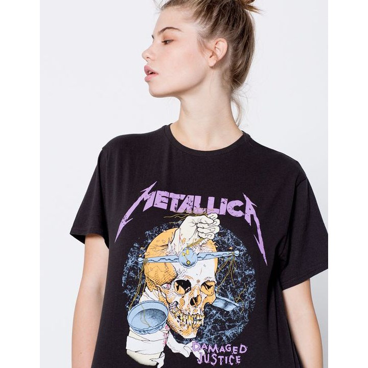 Kaos band METALLICA DAMAGED JUSTICE | cirebon cloth