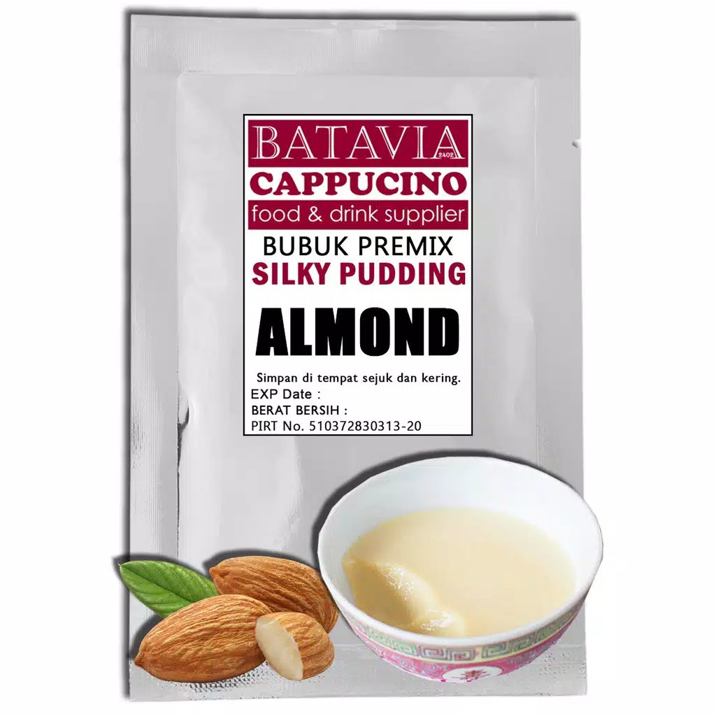 

Bubuk SIlky Puding Batavia Rasa Almond 1 KG