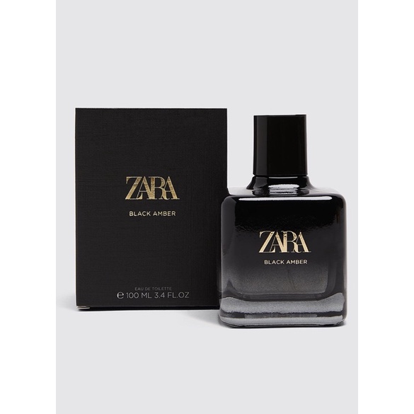 PARFUM ZARA BLACK AMBER ORIGINAL 100%