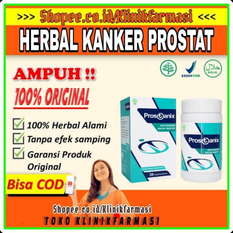 Prostanix 100% Asli Obat Herbal Kanker Prostat Turun Berok - Prostanix Original Meningkatkan Stamina