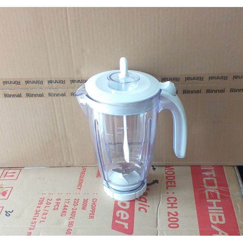 Sparepart Gelas Plastik Blender Philips HR 2115 Original