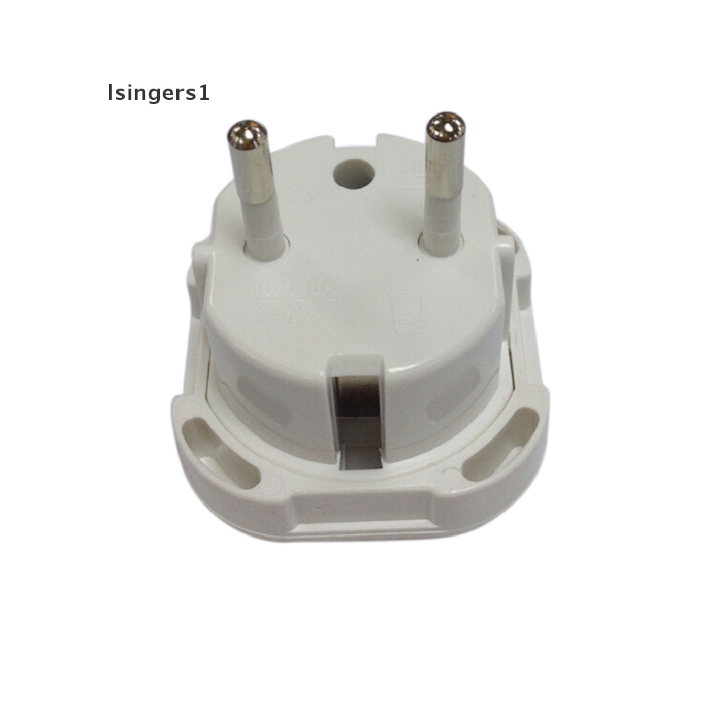 (lsingers1) Adapter Konverter Power Charger AC UK Ke Euro Plug Untuk Travel