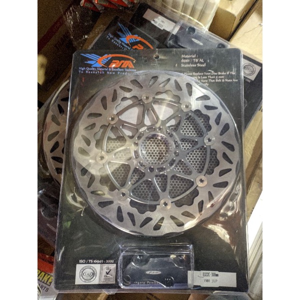 READY DISC PIRINGAN CAKRAM PSM 300 MM GREY TITANIUM JUPITER Z VEGA FIZ R ORIGINAL NOT TDR MOTO1