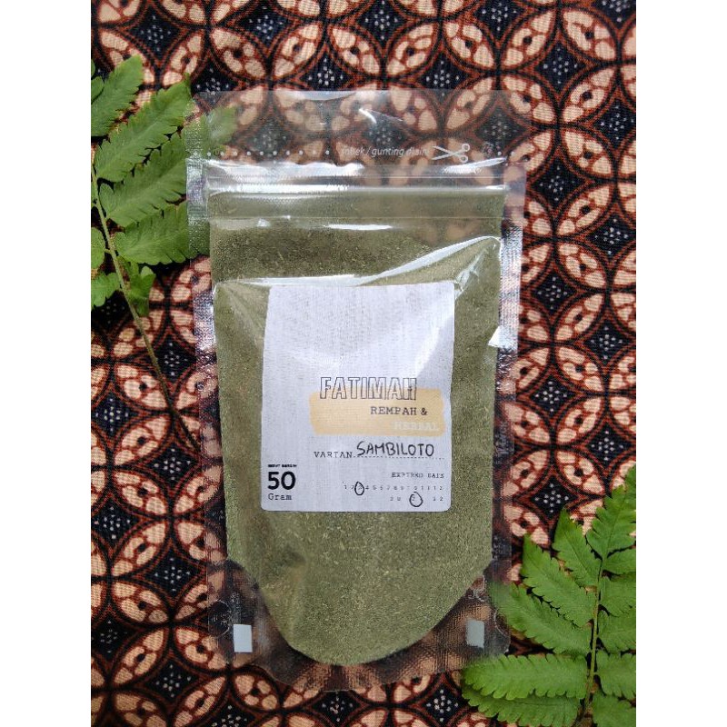 

Daun Sambiloto Bubuk