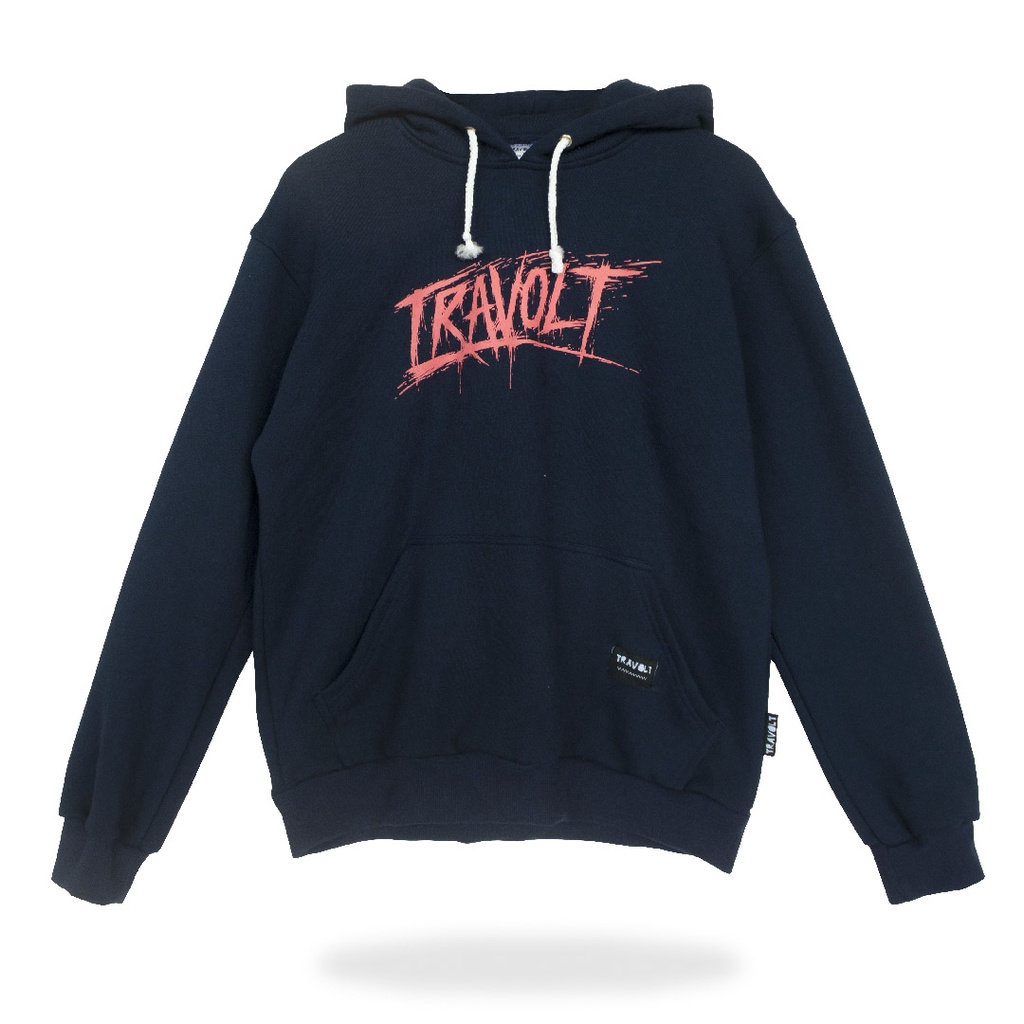 Hoodie - Splash - Navy - Biru Dongker - Sweater - Travolt