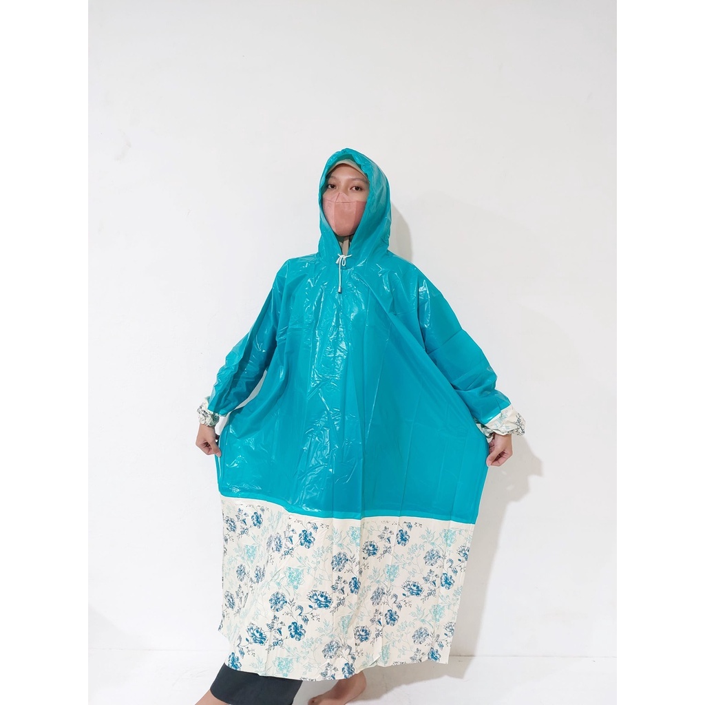 Jas Hujan Gamis Muslimah Terbaru Aisha Type 68340 Tiger Head