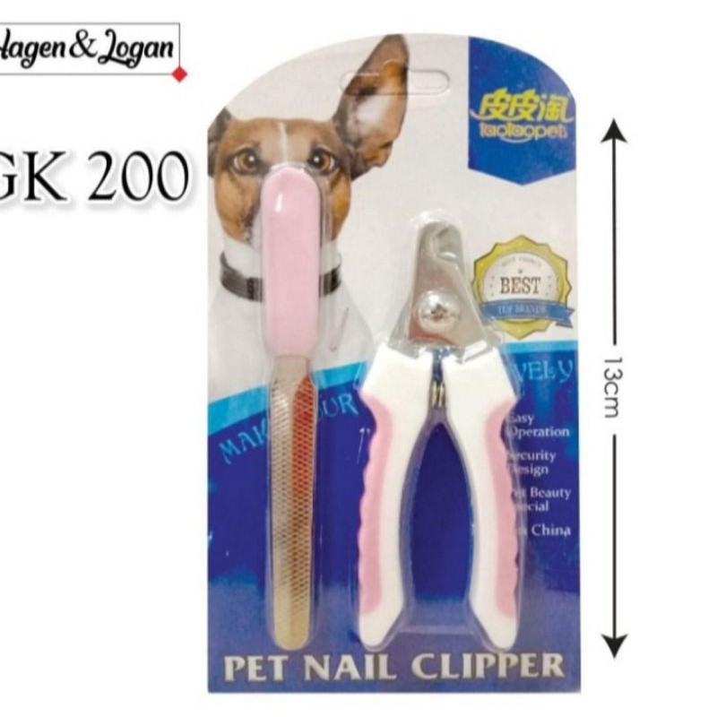 Hagen &amp; Logan Gk-200 Gunting Kuku Anjing
